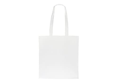 Tasche Bio-Baumwolle Farbe lang 140g/m² 38x42 cm