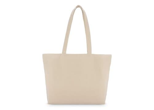 Baumwoll-Tragetasche mit Reißverschluss OEKO-TEX® 47 x 11 x 35cm 320g/m²