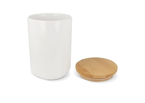 Vorratsdose Keramik &amp; Bambus 900ml
