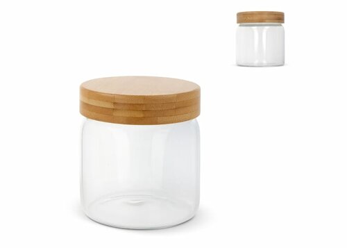 Kanister Glas &amp; Bambus 600ml