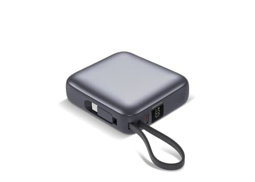 Nova Powerbank 22,5 W Power Delivery mit integrierten Kabeln 10.000 mAh