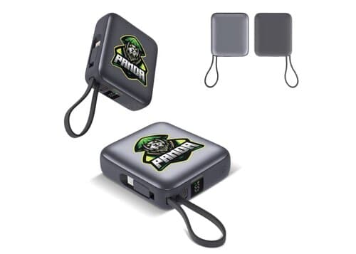 Nova Powerbank 22,5 W Power Delivery mit integrierten Kabeln 10.000 mAh