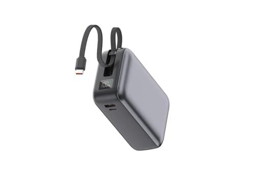 Nova Laptop 65W Powerbank mit integriertem USB-C-Kabel 30000 mAh
