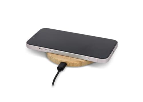 Wireless Ladepad Bambus 15W