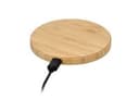 Wireless Ladepad Bambus 15W