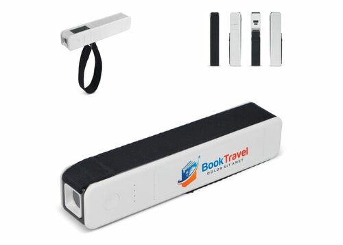 5-in-1 Powerbank - Kofferwaage - Taschenlampe - Lineal - Temperaturmesser