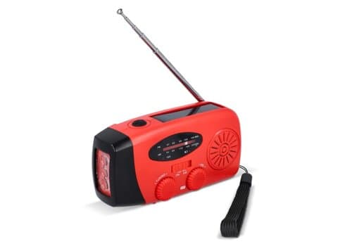 SafeSound Notfallradio mit Solar und Handaufzug