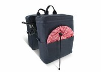 PicknickDoppelFahrradtasche aus RPETMaterial