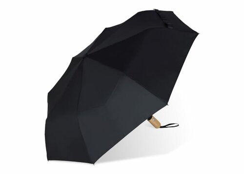 21” faltbarer Regenschirm aus R-PET -Material mit Automatiköffnung