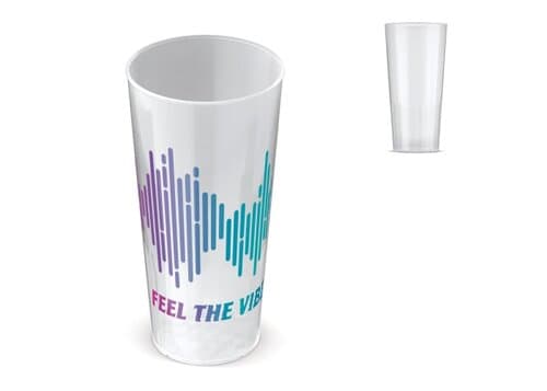 Ecologic-Becher Design PP 500ml