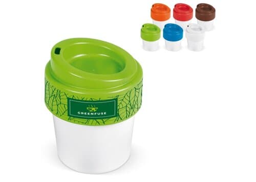 Heiß-aber-cool Kaffeebecher mit Deckel 240ml