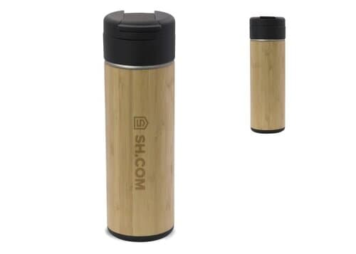 Isolierbecher Flow Bambus 400ml