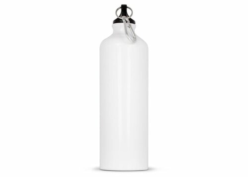Aluminium Wasserflasche mit Karabiner 750ml