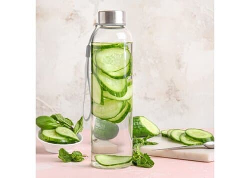 Trinkflasche aus Glas 500ml