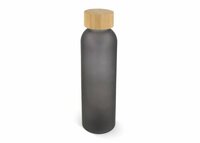 Wasserflasche Glas amp Bambus 500ml