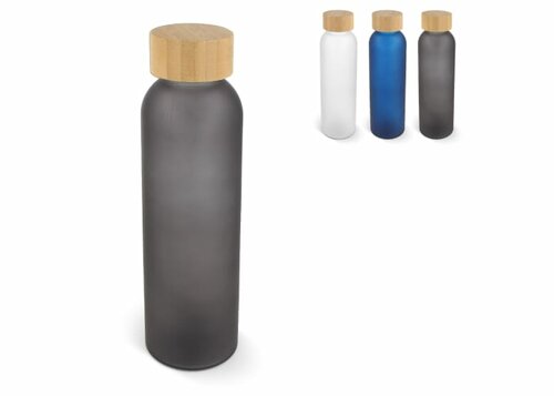 Wasserflasche Glas &amp; Bambus 500ml