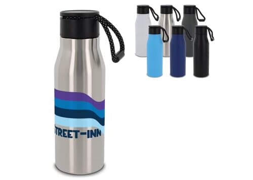 Isolierflasche mit Trageschlaufe 600ml