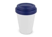 weiß  /  dunkelblau