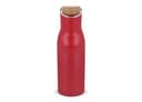 Isolier-Flasche mit Bambusdeckel, 500ml
