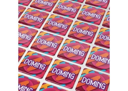 Doming Quadrat 10x10 mm