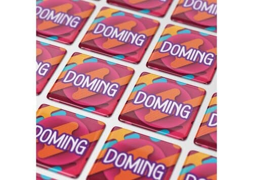 Doming Quadrat 50x50 mm