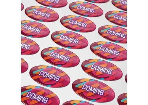 Doming Oval 20x10 mm