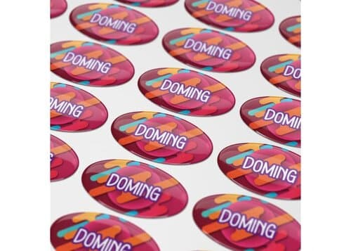 Doming Oval 40x20 mm