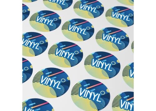 Vinyl Sticker Rund Ø 10 mm