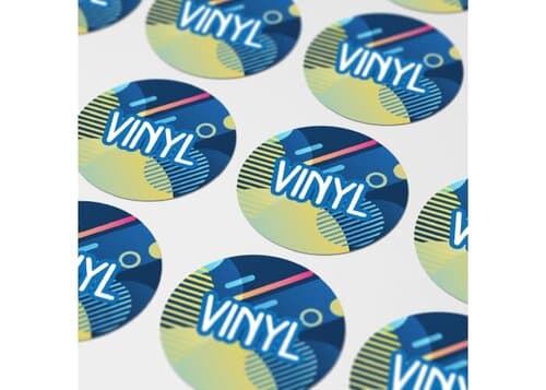 Vinyl Sticker Rund Ø 40 mm