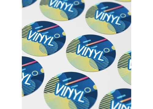 Vinyl Sticker Rund Ø 45 mm