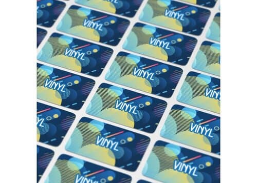 Vinyl Sticker Rechteck 30x15mm