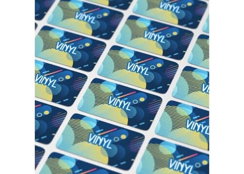 Vinyl Sticker Rechteck 50x20mm