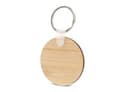Schlüsselanhänger Bambus rund