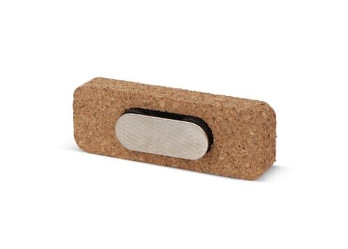 Namensschild Kork mit Magnet
