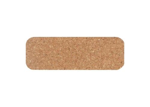 Namensschild Kork mit Magnet
