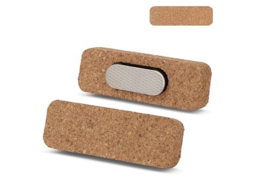 Namensschild Kork mit Magnet