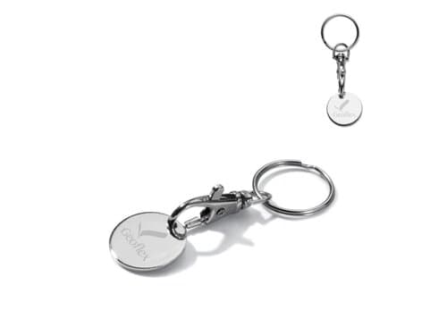 Schlüsselanhänger Einkaufswagenchip