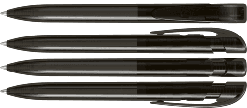 YES transparent Druckkugelschreiber