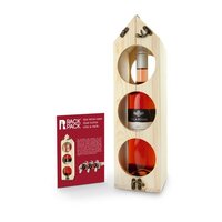 Geschenkset / Präsenteset: Rackpack - das geniale Weinregal