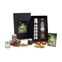 Geschenkset  Präsenteset 5 in 1  Gewürzmühlenvariation