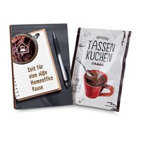 Geschenkartikel  Präsentartikel Tassenkuchen Schokolade 70 g süße Homeoffice Pause
