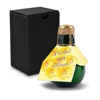 Kleinste Sektflasche der Welt Diesmal statt Blumen  Inklusive Geschenkkarton 125 ml