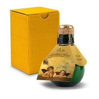 Kleinste Sektflasche der Welt Raffael  Inklusive Geschenkkarton 125 ml