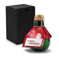 Kleinste Sektflasche der Welt Fröhliche Weihnachten  Inklusive Geschenkkarton 125 ml