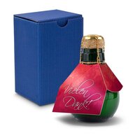 Kleinste Sektflasche der Welt Vielen Dank  Inklusive Geschenkkarton 125 ml