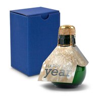 Kleinste Sektflasche der Welt Happy New Year  Inklusive Geschenkkarton 125 ml
