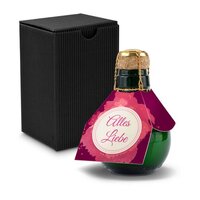 Kleinste Sektflasche der Welt Alles Liebe  Inklusive Geschenkkarton 125 ml