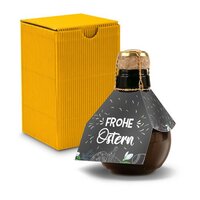 Kleinste Sektflasche der Welt Frohe Ostern  Inklusive Geschenkkarton 125 ml