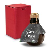 Kleinste Sektflasche der Welt Frohe Ostern  Inklusive Geschenkkarton 125 ml