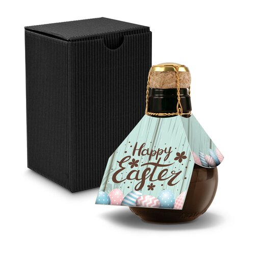 Kleinste Sektflasche der Welt! Happy Easter - Inklusive Geschenkkarton, 125 ml